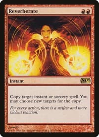 Reverberate - Magic 2012 (M12) - Magic: The Gathering card