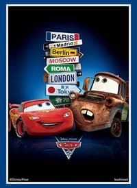 Bushiroad Sleeve Collection HG Vol.3389: PIXAR - Cars 2 (75-Pack) - Bushiroad Card Sleeves - Card Sleeves card