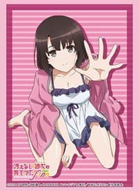 Bushiroad Sleeve Collection HG Vol.3399: Saekano: How to Raise a Boring Girlfriend Fine - Megumi Kato (75-Pack) - Bushiroad Card Sleeves - Card Sleeves card
