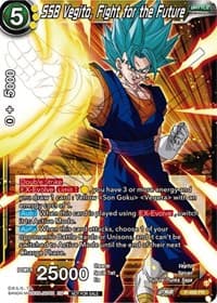 SSB Vegito, Fight for the Future (Z03 Dash Pack) - Promotion Cards - Dragon Ball Super: Masters card