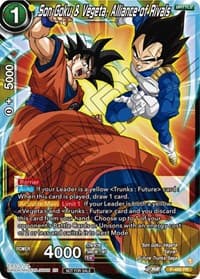 Son Goku & Vegeta, Alliance of Rivals (Z03 Dash Pack) - Promotion Cards - Dragon Ball Super: Masters card