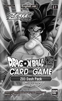 Z03 Dash Pack - Promotion Cards - Dragon Ball Super: Masters card