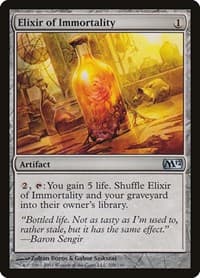 Elixir of Immortality - Magic 2012 (M12) - Magic: The Gathering card
