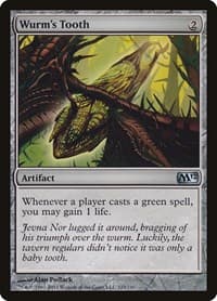 Wurm's Tooth - Magic 2012 (M12) - Magic: The Gathering card