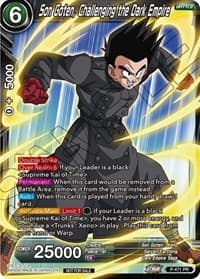 Son Goten, Challenging the Dark Empire (Z03 Dash Pack) - Promotion Cards - Dragon Ball Super: Masters card