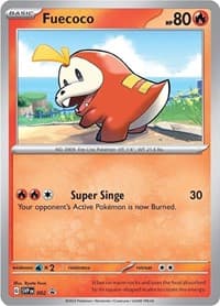 Fuecoco - 002 - SV: Scarlet & Violet Promo Cards - Pokemon card