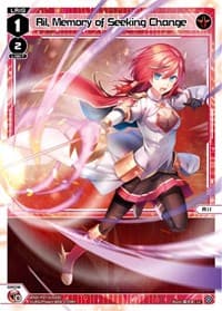 Ril, Memory of Seeking Change - Welcome Back Diva -Lostorage- - WIXOSS card