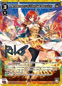 Ril, Memory of Martial Dancing (UR) - Welcome Back Diva -Lostorage- - WIXOSS card