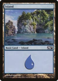 Island (234) - Magic 2012 (M12) - Magic: The Gathering card
