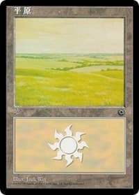 Plains (CS Alternate Art) (196s) - Portal - Magic: The Gathering card