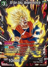SS Son Goku, Berserk Instincts - Power Absorbed - Dragon Ball Super: Masters card