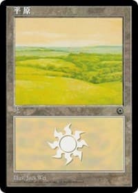 Plains (CS Alternate Art) (198s) - Portal - Magic: The Gathering card