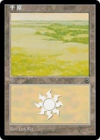 Plains (CS Alternate Art) (199s) - Portal - Magic: The Gathering card