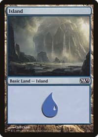 Island (235) - Magic 2012 (M12) - Magic: The Gathering card