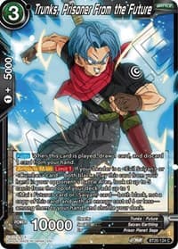 Trunks, Prisoner From the Future - Power Absorbed - Dragon Ball Super: Masters card
