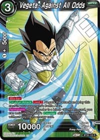 Vegeta, Against All Odds - Power Absorbed - Dragon Ball Super: Masters card