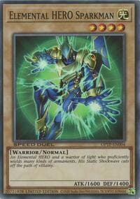 Elemental HERO Sparkman - Miscellaneous Promotional Cards - YuGiOh card