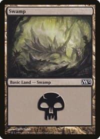 Swamp (238) - Magic 2012 (M12) - Magic: The Gathering card