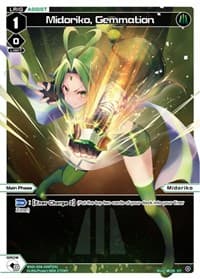 Midoriko, Gemmation (Parallel Foil) - Welcome Back Diva -selector- - WIXOSS card