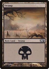 Swamp (239) - Magic 2012 (M12) - Magic: The Gathering card