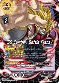 SS Cumber, Battle Frenzy - Power Absorbed - Dragon Ball Super: Masters card
