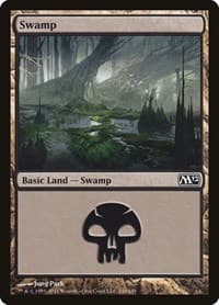 Swamp (240) - Magic 2012 (M12) - Magic: The Gathering card