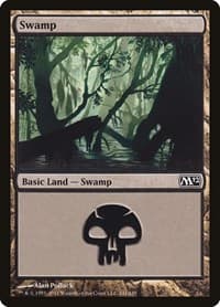 Swamp (241) - Magic 2012 (M12) - Magic: The Gathering card