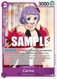 Carina - ST-05: Starter Deck 5 Film Edition - One Piece Card Game card