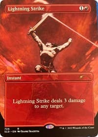 Lightning Strike - Secret Lair Drop Series - Magic: The Gathering card