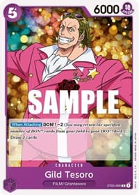 Gild Tesoro - ST-05: Starter Deck 5 Film Edition - One Piece Card Game card