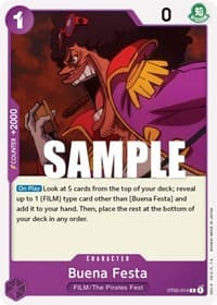 Buena Festa - ST-05: Starter Deck 5 Film Edition - One Piece Card Game card