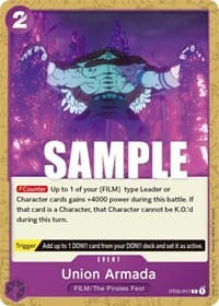 Union Armada - ST-05: Starter Deck 5 Film Edition - One Piece Card Game card