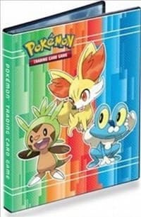 4-Pocket Portfolio for Pokemon - Chespin, Fennekin, & Froakie - Ultra Pro Storage Albums - Storage Albums card
