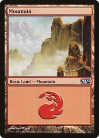 Mountain (245) - Magic 2012 (M12) - Magic: The Gathering card