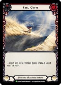Sand Cover (Red) - FAB090 - Flesh and Blood: Promo Cards - Flesh and Blood TCG card