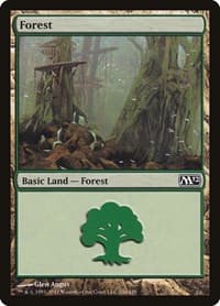 Forest (246) - Magic 2012 (M12) - Magic: The Gathering card