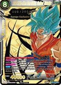SSB Kaio-Ken Son Goku, United Divinity (European Serial Numbered) - Tournament Promotion Cards - Dragon Ball Super: Masters card