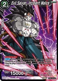 Evil Saiyan, Incipient Malice - Power Absorbed - Dragon Ball Super: Masters card