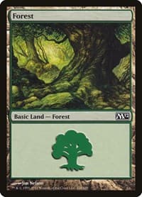 Forest (248) - Magic 2012 (M12) - Magic: The Gathering card