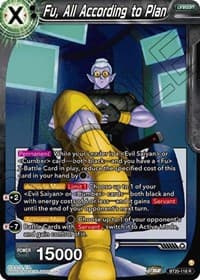 Fu, All According to Plan - Power Absorbed - Dragon Ball Super: Masters card