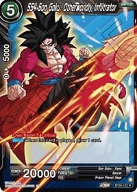 SS4 Son Goku, Otherworldly Infiltrator - Power Absorbed - Dragon Ball Super: Masters card