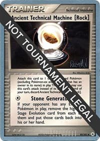 Ancient Technical Machine [Rock] - 2004 (Reed Weichler) - World Championship Decks - Pokemon card