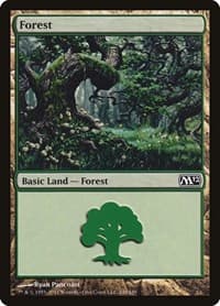 Forest (249) - Magic 2012 (M12) - Magic: The Gathering card