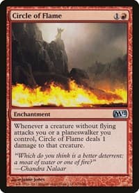 Circle of Flame - Magic 2012 (M12) - Magic: The Gathering card