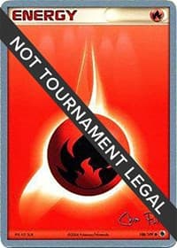 Fire Energy - 2004 (Chris Fulop) - World Championship Decks - Pokemon card