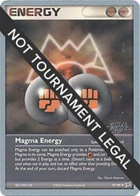 Magma Energy - 2004 (Tsuguyoshi Yamato) - World Championship Decks - Pokemon card