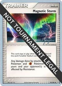 Magnetic Storm - 2004 (Kevin Nguyen) - World Championship Decks - Pokemon card