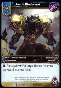 Jacob Blackcrest - CAT Promos - WoW card