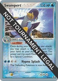 Swampert - 2004 (Reed Weichler) - World Championship Decks - Pokemon card