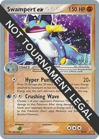 Swampert ex - 2004 (Reed Weichler) - World Championship Decks - Pokemon card